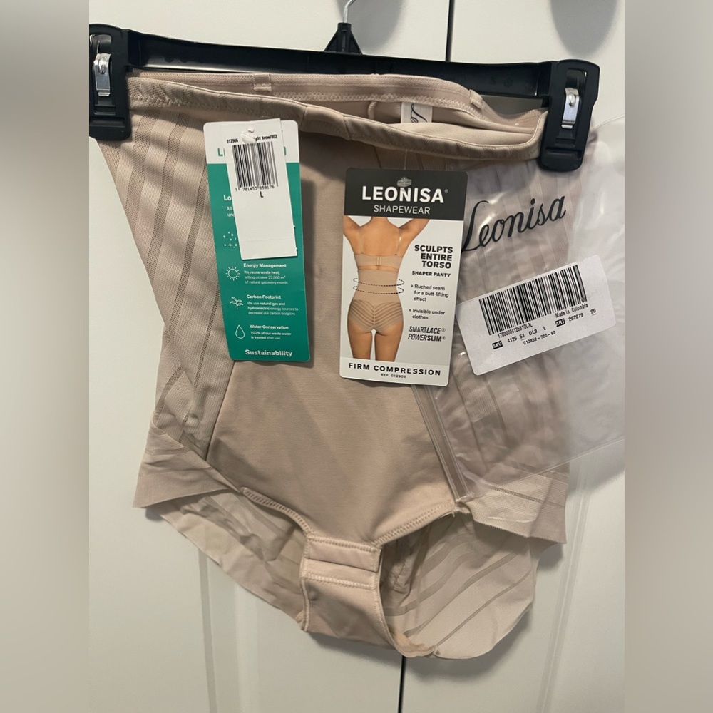 Leonisa FIRM compression shape wear, NWT, sz L